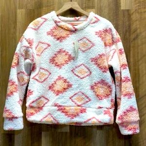 X large franscescas patterned Sherpa!!